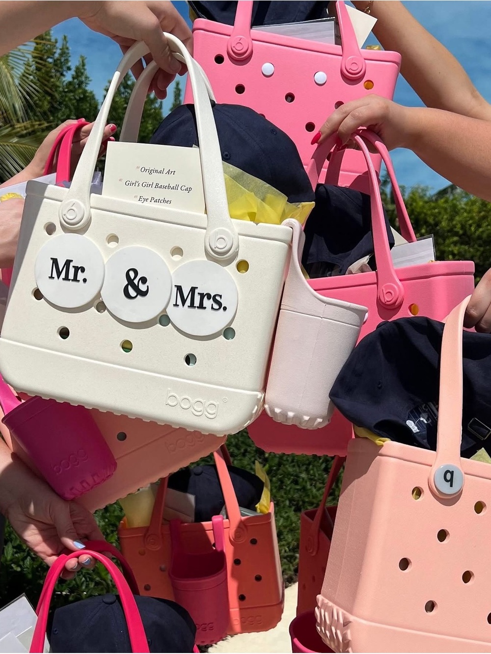 New BOGG Bits “Mr. & Mrs.” 3-Piece Charm Set 🤍✨